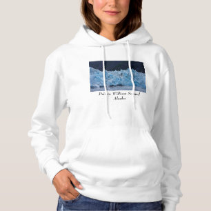 Glacier in Prince William Sound Alaska Hoodie