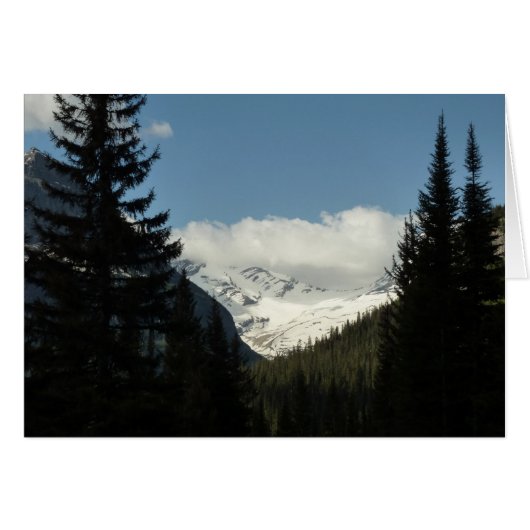 Glacier Jackson Vue sur le parc national Glacier (Devant horizontal)