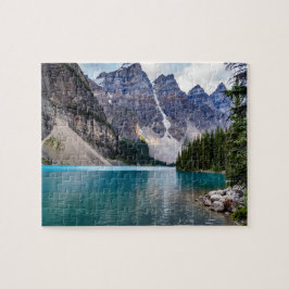 Glacier Lake Mountain Jigzaag Puzzle Legpuzzel