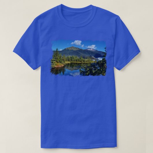 Glacier Mendenhall de l'Alaska TShirt (Design devant)
