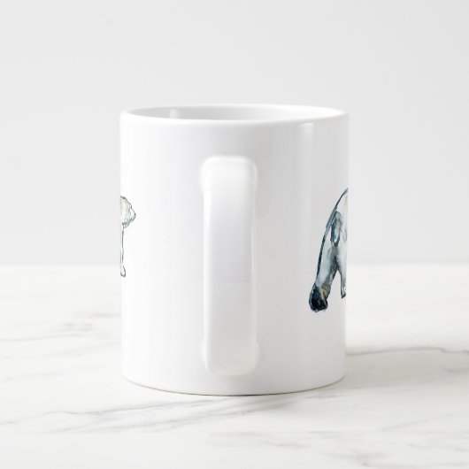 Glacier MInt Extra Grote Mok (Achterkant)