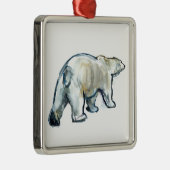 Glacier MInt Metalen Ornament (Rechts)