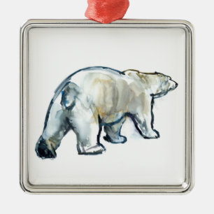 Glacier MInt Metalen Ornament