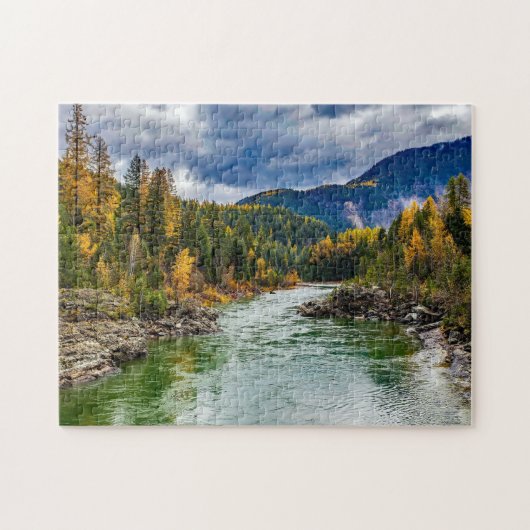 Glacier Nationaal Park Montana Legpuzzel (Horizontaal)
