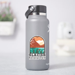 Glacier Nationaal Park Montana Sticker