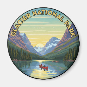 Glacier Nationaal Park Reis Magneet