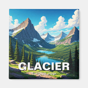 Glacier Nationaal Park Reis Magneet