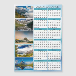 Glacier National Park 2026 Overzichtskalender