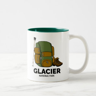 Glacier National Park Backpack Tweekleurige Koffiemok
