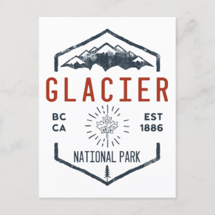 Glacier National Park Canada Briefkaart