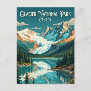 Glacier National Park Canada Briefkaart