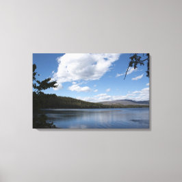 Glacier National Park. Canvas Afdruk