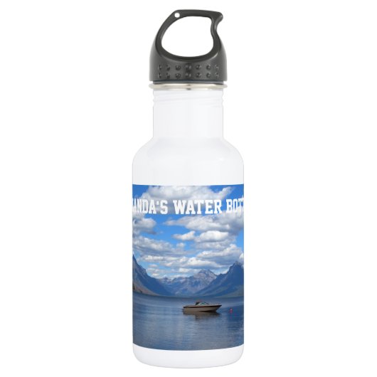 Glacier National Park fotografie Waterfles (Voorkant)