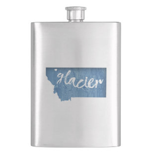Glacier National Park Houtnerf Flacon