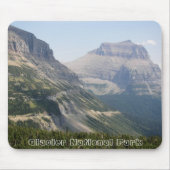 Glacier National Park Landscape Foto Muismat (Voorkant)
