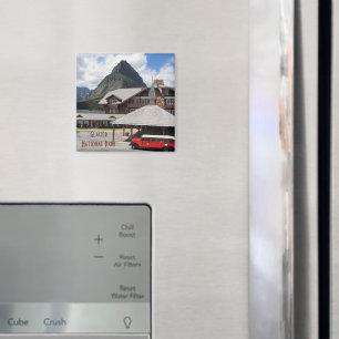 Glacier National Park Lodge Foto Magneet