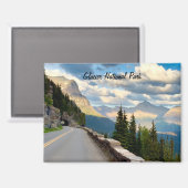 Glacier National Park Magnet (Recto/Verso)