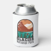 Glacier National Park Montana Blikjeskoeler (Blikje Voorkant)