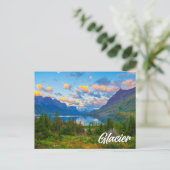 Glacier National Park, Montana Briefkaart (Staand voorkant)