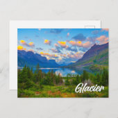 Glacier National Park, Montana Briefkaart (Voorkant / Achterkant)