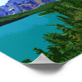 Glacier National Park Montana  Poster (Hoek)