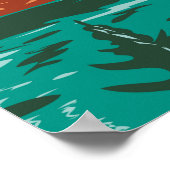 Glacier National Park Montana  Poster (Hoek)