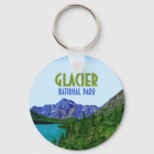 Glacier National Park Montana Sleutelhanger