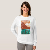Glacier National Park Montana  T-shirt (Voorkant volledig)