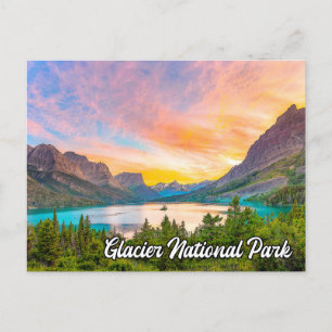 Glacier National Park, Montana, Verenigde Staten Briefkaart