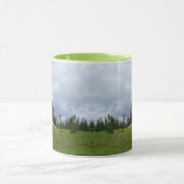 Glacier National Park Mountain Meadow Photo Mug (Centre)