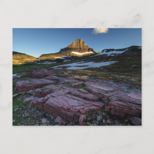 Glacier National Park Mountains Briefkaart