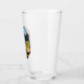 Glacier National Park naar de Sun Road Glas (Links)