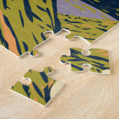 Glacier National Park naar de Sun Road Legpuzzel (Zijkant)