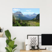 Glacier National Park Northwest Montana Poster (Thuiskantoor)