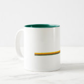 Glacier National Park Pine Trees Sun Tweekleurige Koffiemok