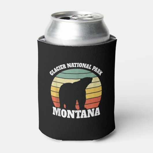 Glacier National Park Polar Beer Lover Blikjeskoeler (Blikje Voorkant)