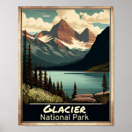 Glacier National Park Poster