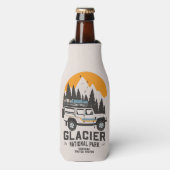  Glacier National Park Road Trip Montana Bo Flesjeskoeler (Fles Voorkant)