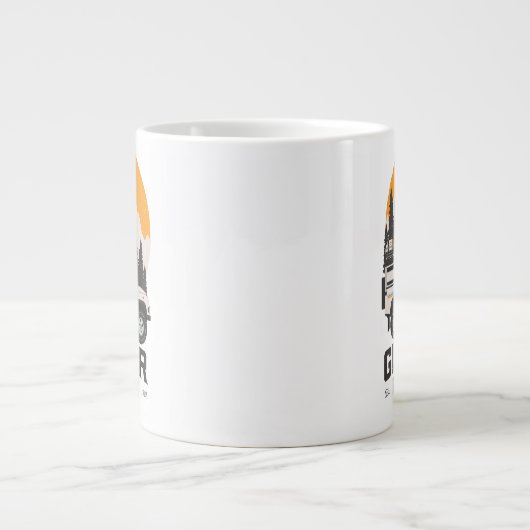 Glacier National Park Road Trip Montana Extra Grote Beker (Voorkant)