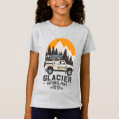 Glacier National Park Road Trip Montana T-shirt (Voorkant)