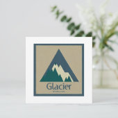 Glacier National Park Rustic (Staand voorkant)