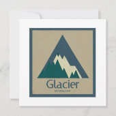 Glacier National Park Rustic (Voorkant)