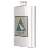 Glacier National Park Rustic Flacon (Links)
