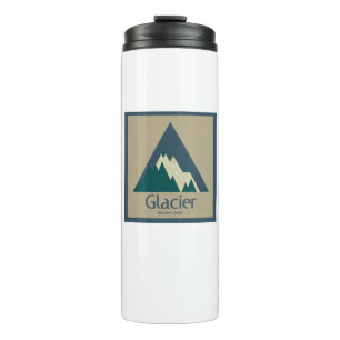 Glacier National Park Rustic Thermosbeker