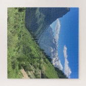 Glacier National Park Schilderachtig berg puzzel (Horizontaal)