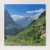 Glacier National Park Schilderachtig berg puzzel (Verticaal)