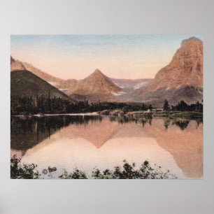 Glacier National Park, Two Medicine Lake, Poster