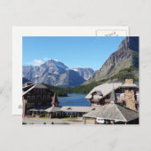 Glacier National Park Veel gletsjer Briefkaart (Voorkant / Achterkant)