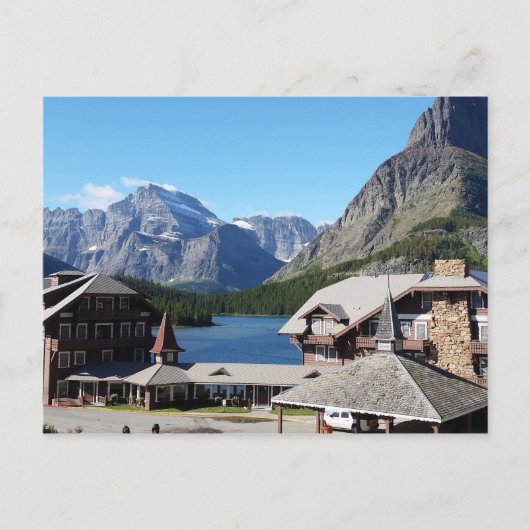 Glacier National Park Veel gletsjer Briefkaart (Voorkant)