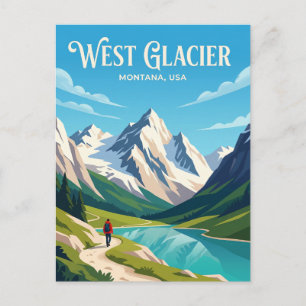 Glacier National Park VS Briefkaart